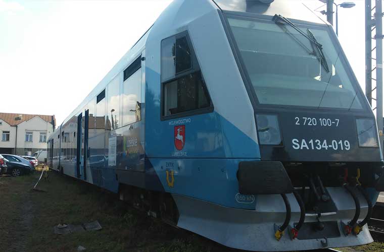 ozonowanie pojazdu szynowego Lublin